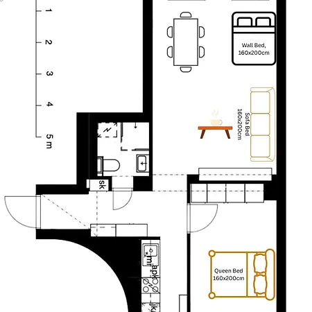 Floor Overlooking Rooftops *
